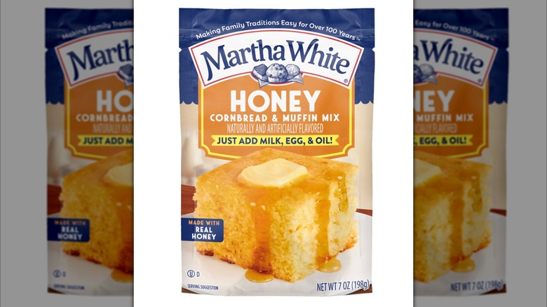 Martha White Honey cornbread and muffin mix.