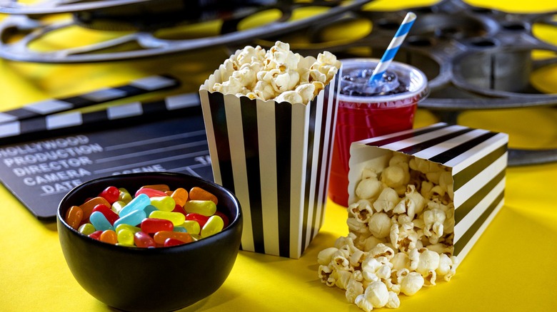 movie theater snacks and soda