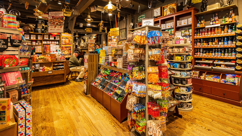 Cracker Barrel store interior