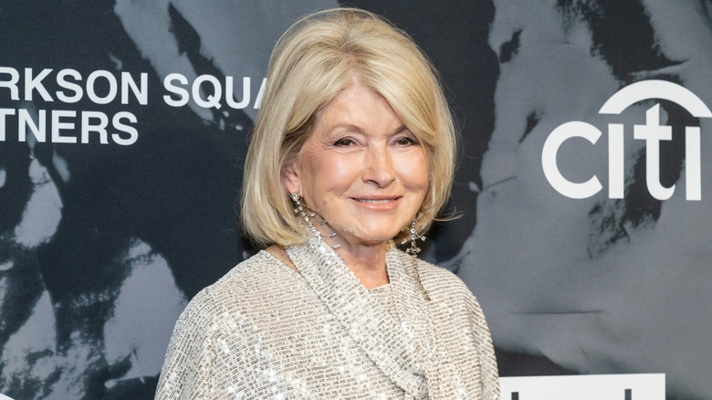 Martha Stewart smiling