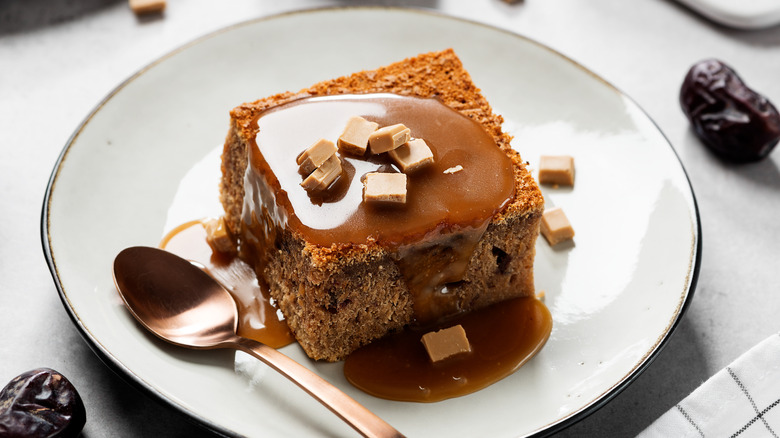 Sticky toffee pudding