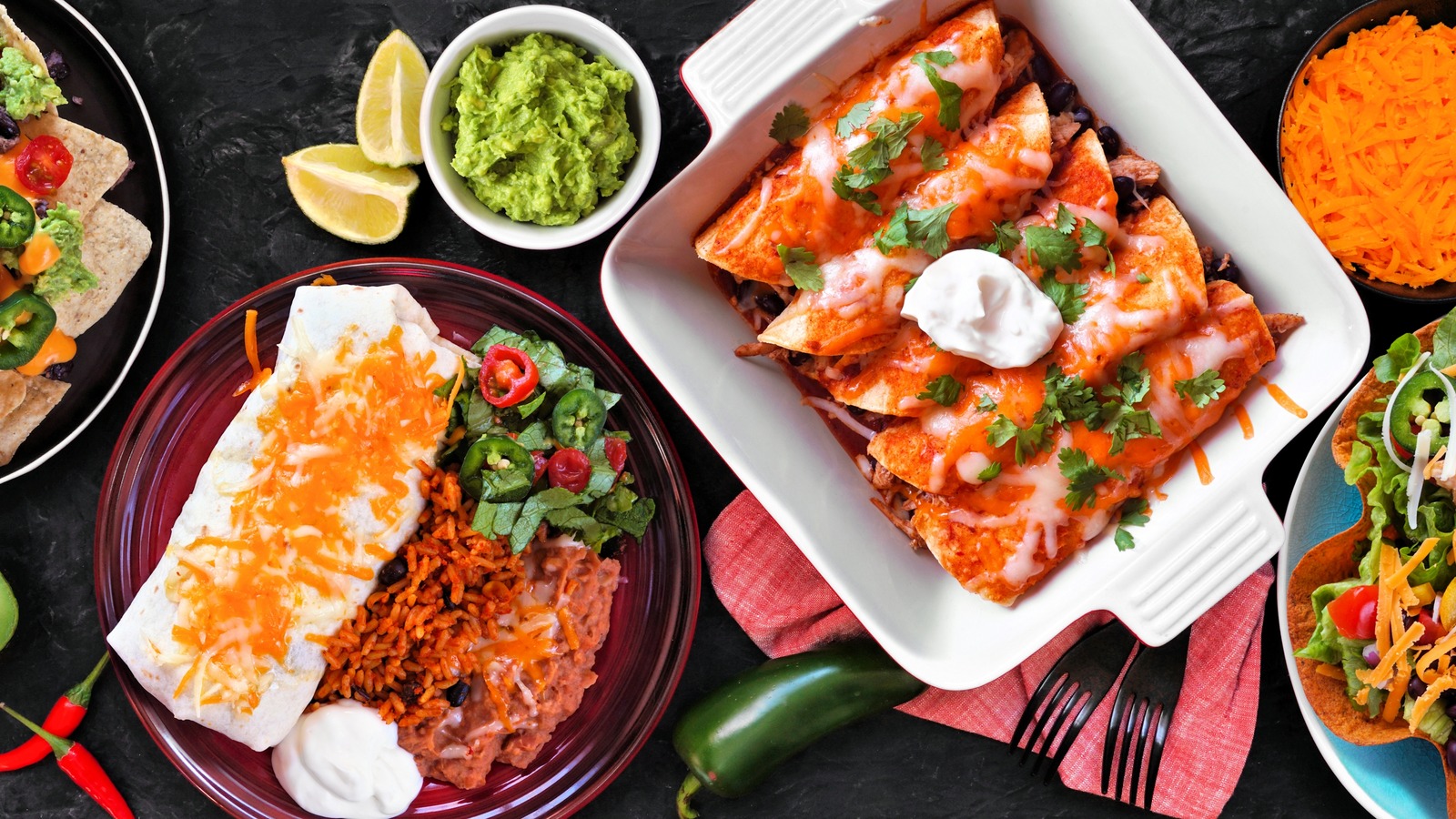 The Difference Between Burritos And Enchiladas, Explained