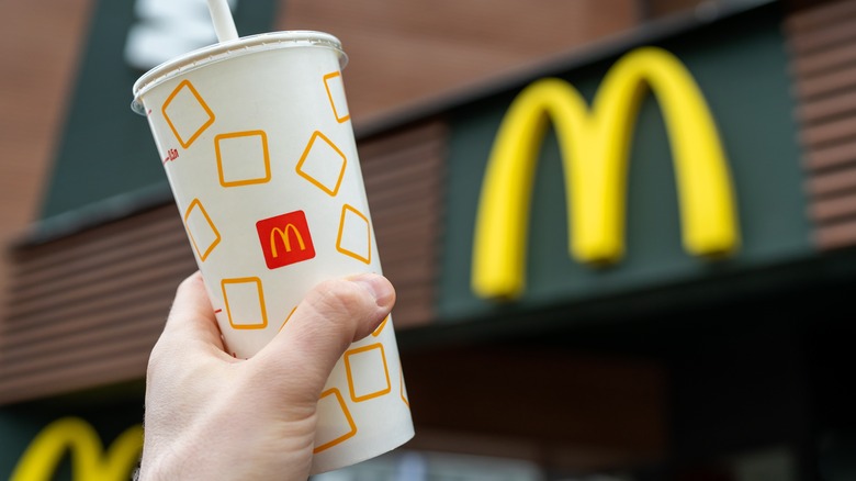 soft drink cup McDonald's