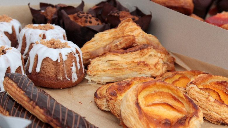 Various baked goods