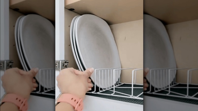 a still from Capture India's TikTok video of the caddies tied together