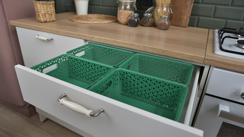 Organizers that can be used for kitchen storage