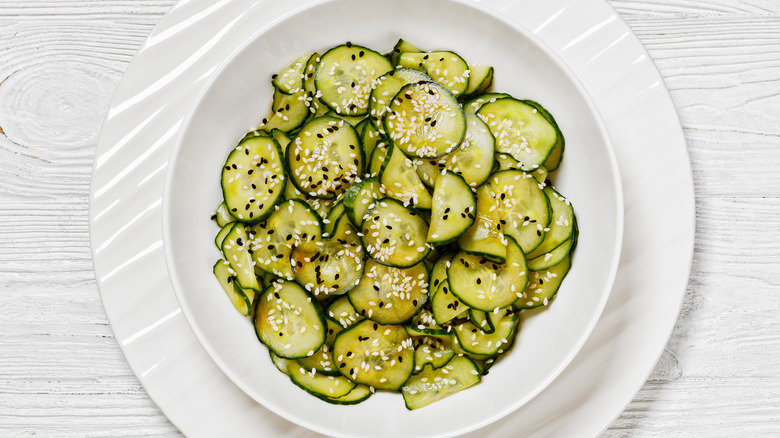 Japanese cucumber salad