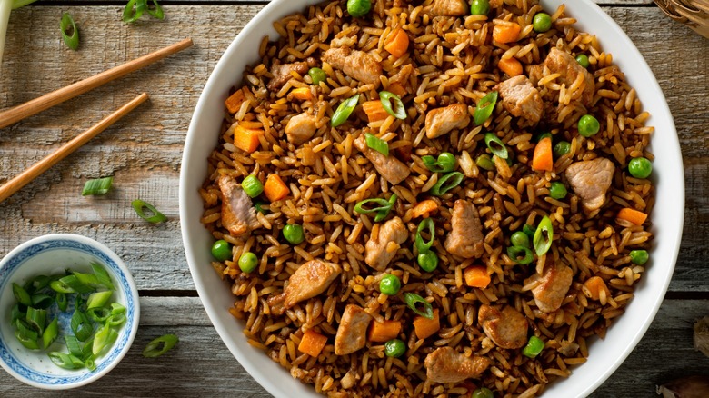 Pork fried rice