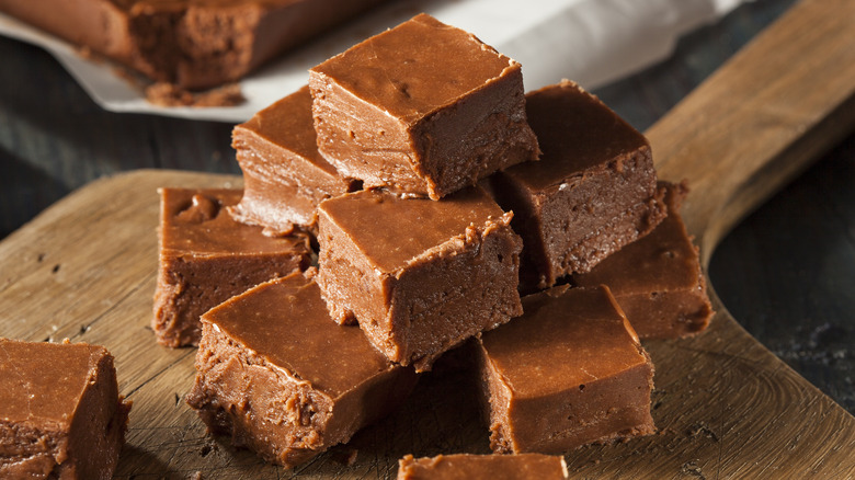 homemade chocolate fudge