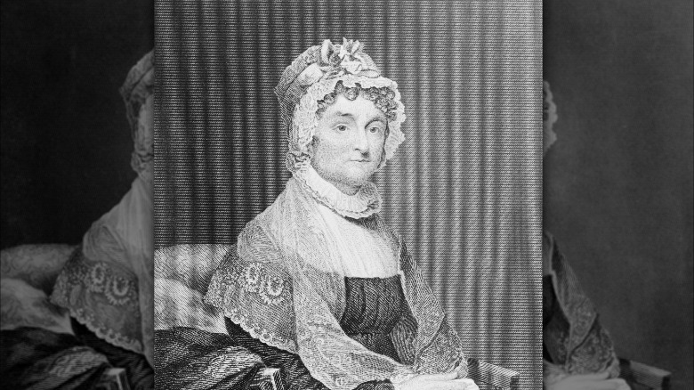 Drawing of Abigail Adams