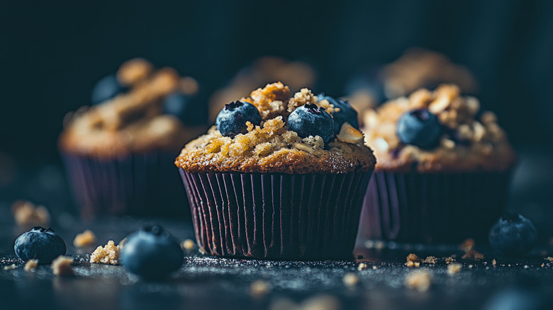 blueberry muffins