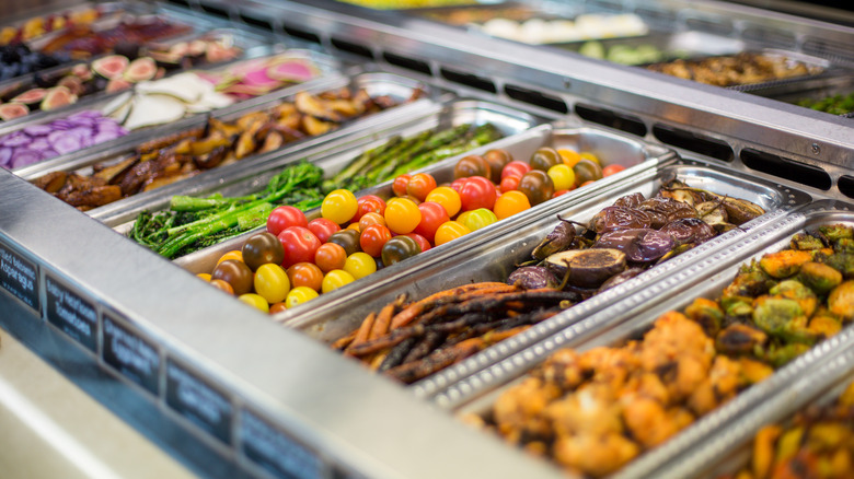 Fruit and vegetable buffet