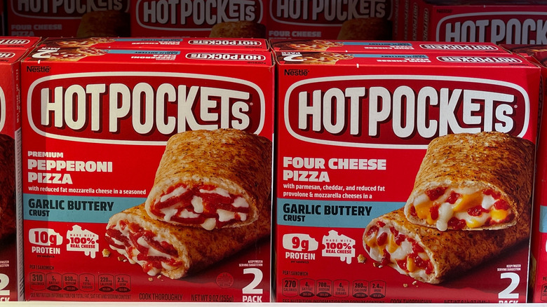 Packaged Hot Pockets