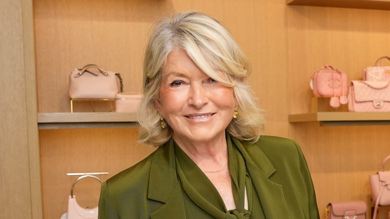 Martha Stewart smiling