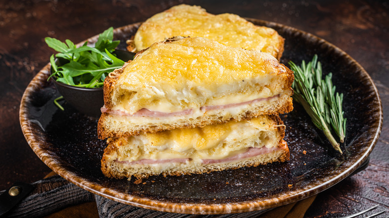 Croque monsieur sandwich