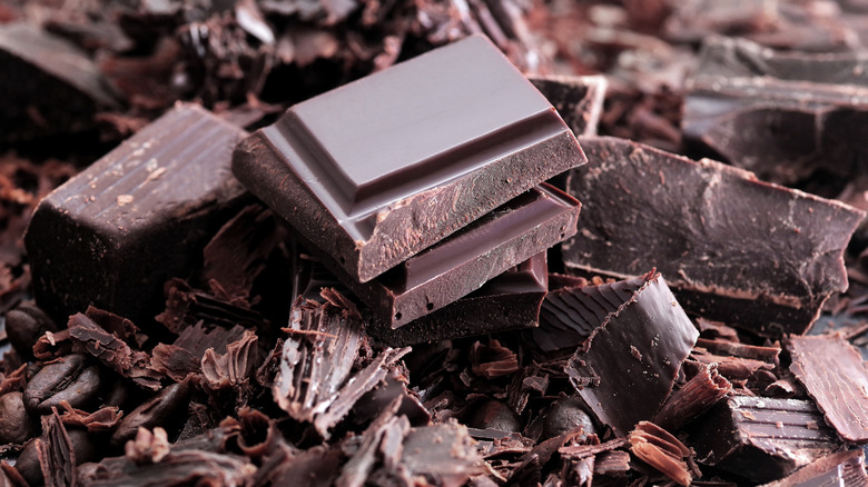dark chocolate chopped into small pieces