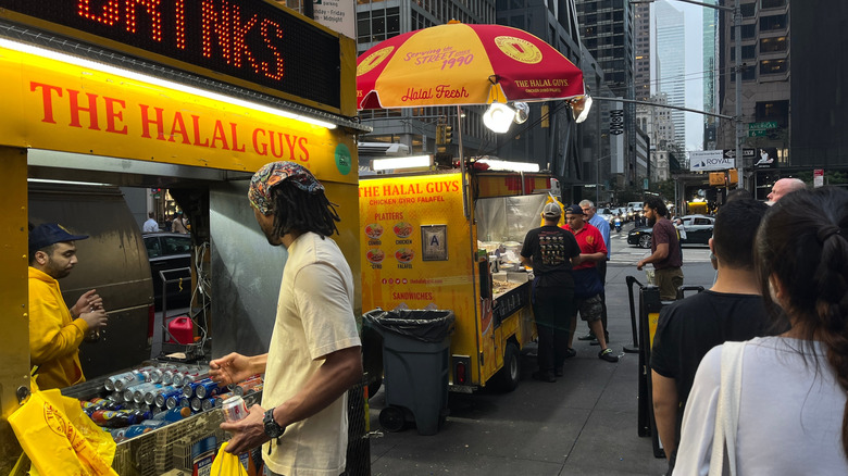 The Halal Guys' truck.