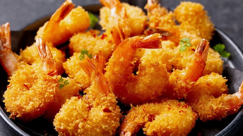 crunchy deep-fried shrimp