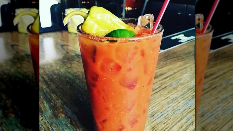 Bloody Mary at The Outlook Inn in Louisville, KY