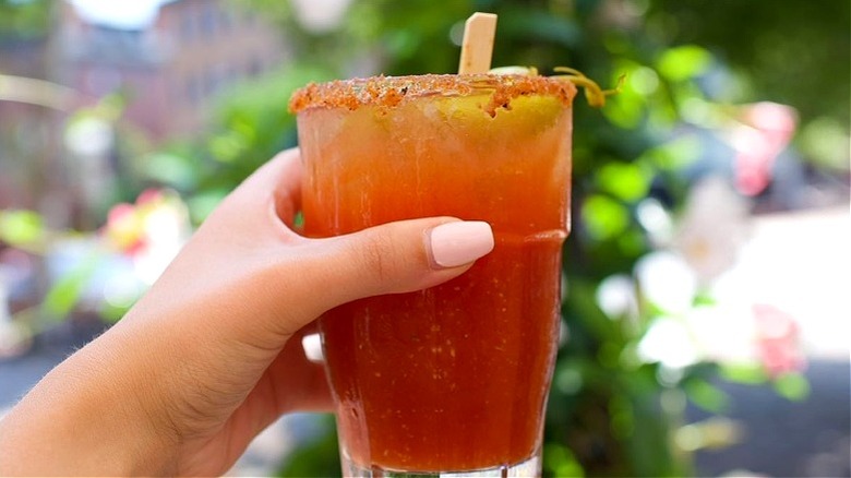 Bloody Mary at The Beehive in Boston