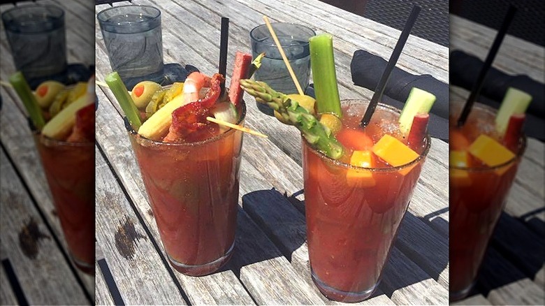 Bloody Marys at Ode to Food and Drinks