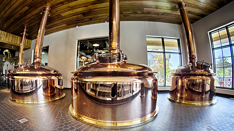Sierra Nevada brewery in North Carolina vats
