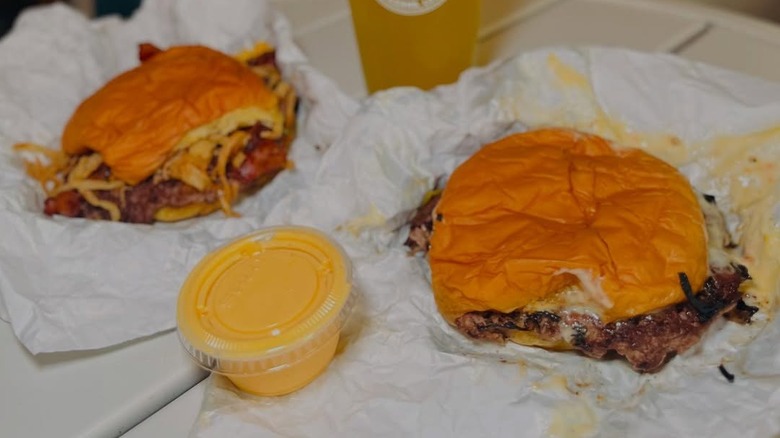 Cheeseburgers from Burger Nerds.