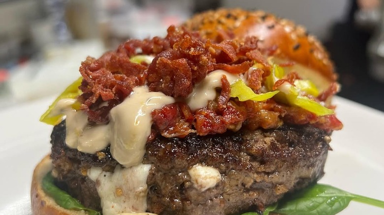 a Juicy Lucy from The Tuckaway.