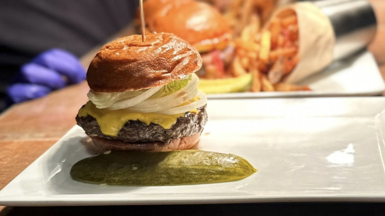 A cheeseburger lineup from Citizen Burger Bar.