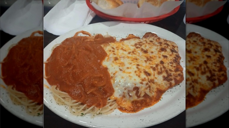 Chicken parm from Roma's