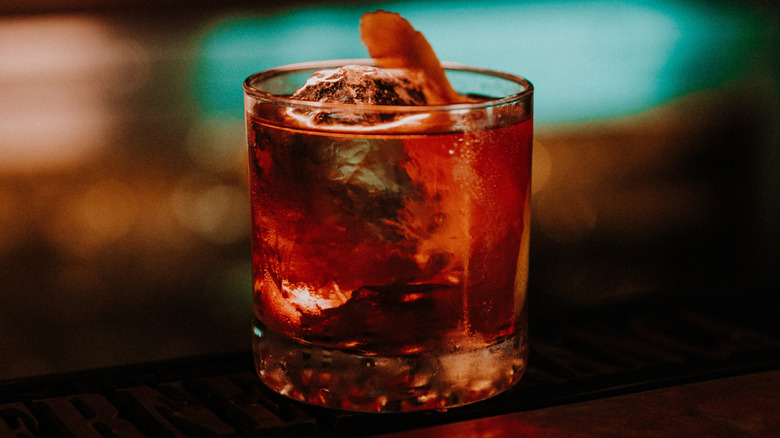 Old Fashioned cocktail at Press & Pony in Idaho