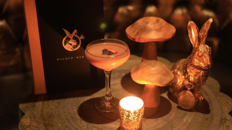 Cocktail at Wicked Rabbit in Omaha