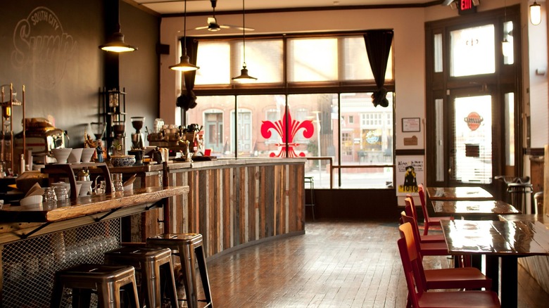Interior of Sump Coffee in St. Louis