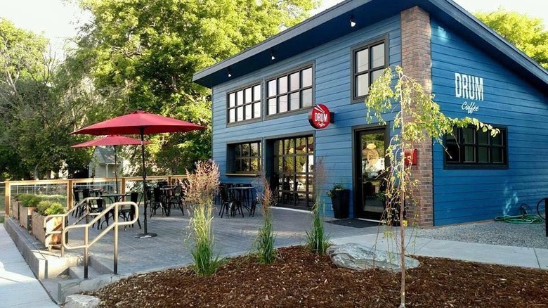 Exterior of Drum Coffee