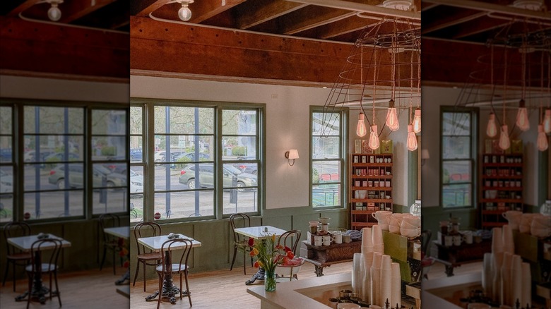 Interior of Keeper Coffee Co.