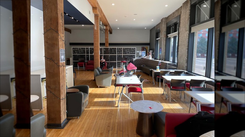 Interior of The Breaks Coffee Roasting Co.