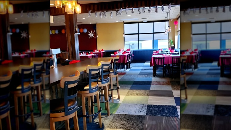 Interior of Everest Restaurant in Anchorage