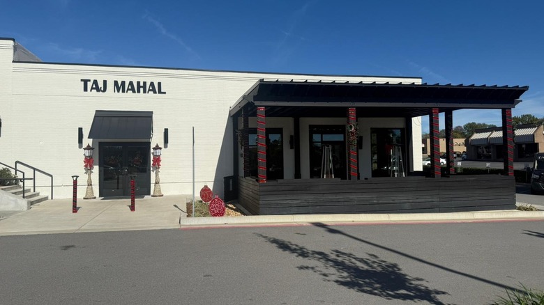 Exterior of Taj Mahal Indian Kitchen