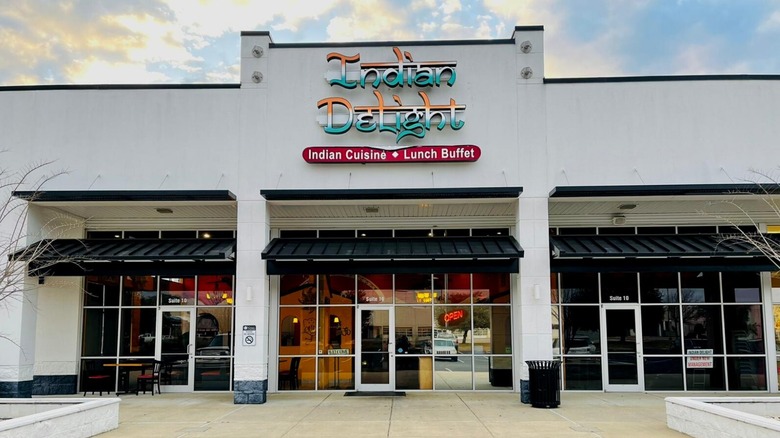 Exterior of Indian Delight in Hattiesburg