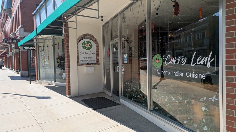 Exterior of Curry Leaf in Concord