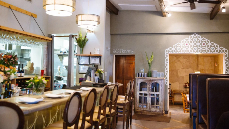 Interior of Paper Dosa in Santa Fe