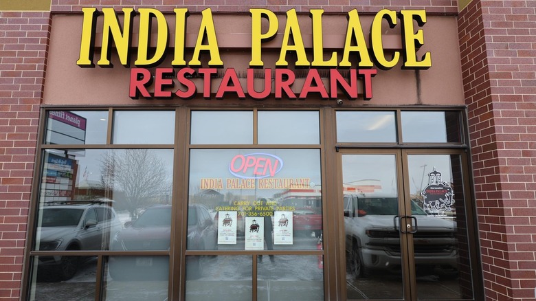 Exterior of India Palace in Fargo