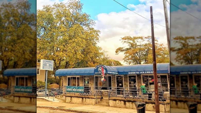 Exterior of Not Just Snacks