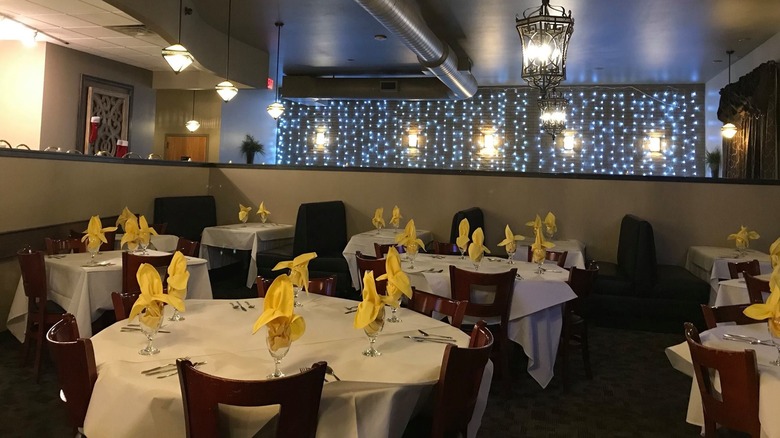 Dining room of Shahi Palace India Grill in Sioux Falls