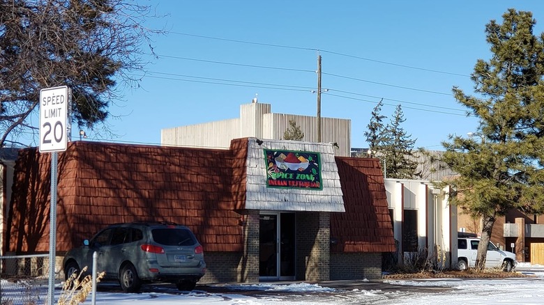 Exterior of Spice Zone Indian Restaurant in Cheyenne