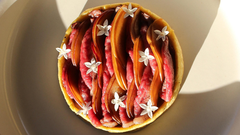 A sope with picanha at Los Félix