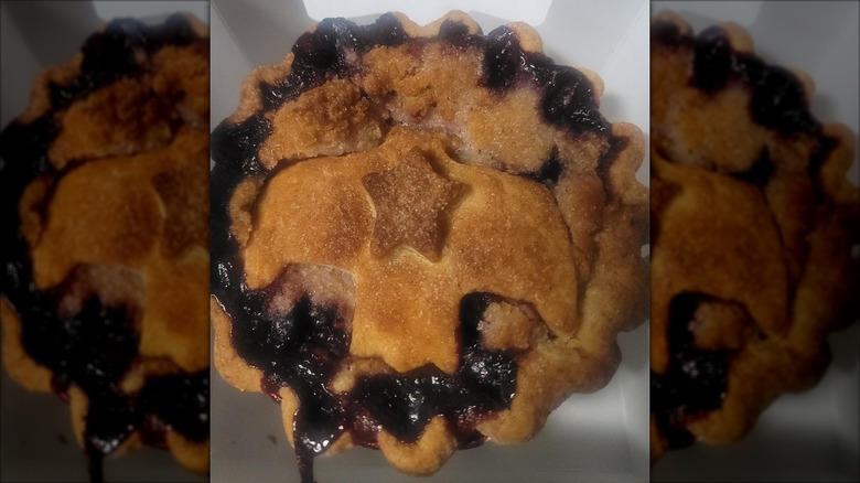 Whole Strawberry Rhubarb pie