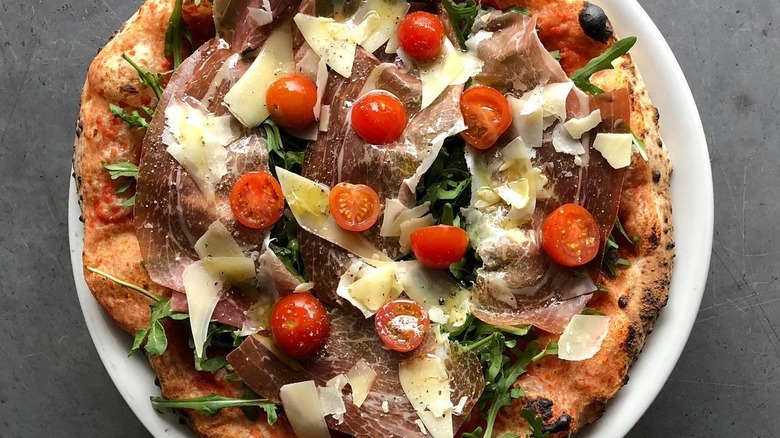 A Milano pizza at Piatto Neapolitan Pizzeria in Wichita