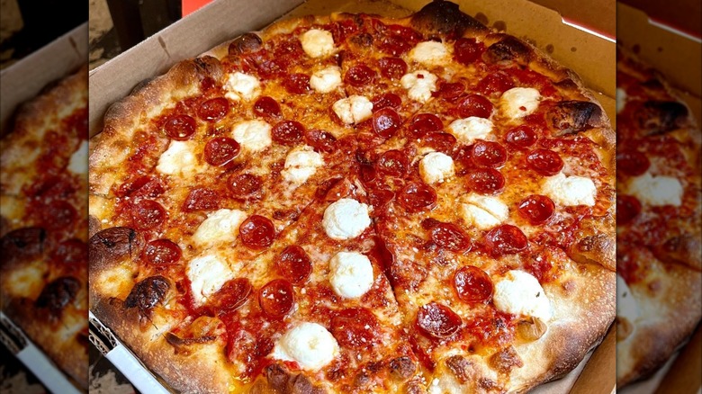 A Bye Felicia pizza at Zee's Pizzeria in New Orleans