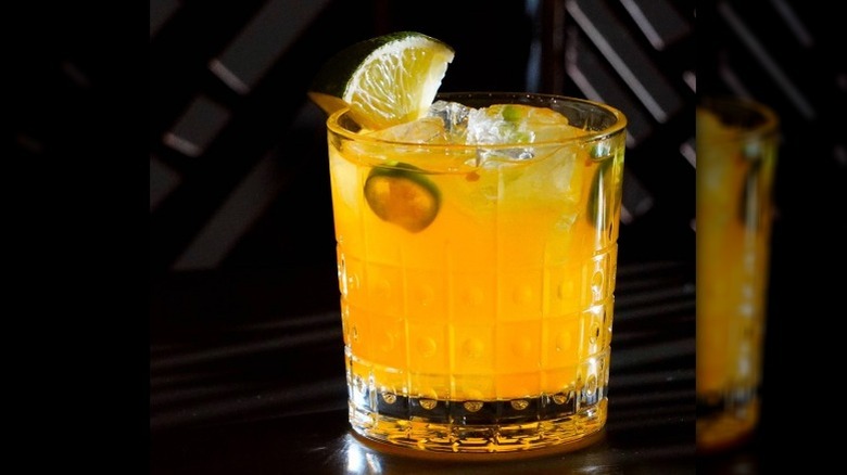 The Serrano Papaya Margarita from Bar Sótano